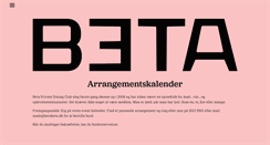 Desktop Screenshot of betabeta.dk